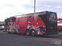 Autobus La Qu�b�coise 2001 - Prevost H3-41 - RDS & Montreal Canadiens