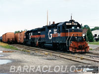 B&M  351 - GP39-2 (Ex-D&H 7620 -- To UP 2730, then UP 1230)